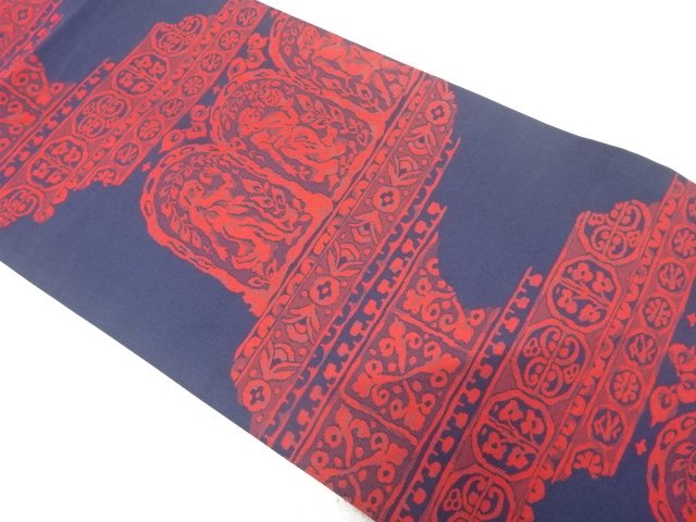JAPANESE KIMONO / NAGOYA OBI / SILK / MURAL & SARASA